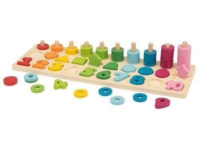 lupilu Houten reken speelgoed (Logicaspel)