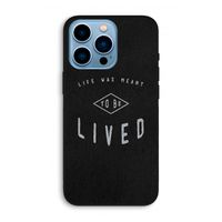 To be lived: iPhone 13 Pro Max Biologisch afbreekbaar hoesje