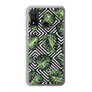 Geometrische jungle: Huawei P Smart (2020) Transparant Hoesje