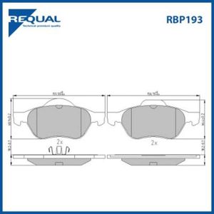 Requal Remblokset RBP193