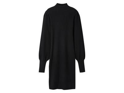 esmara Gebreide dames jurk (Zwart, XS (32/34))