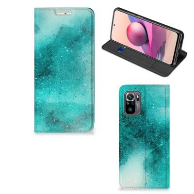 Bookcase Xiaomi Redmi Note 10 4G | 10S | Poco M5s Painting Blue Bookcase Xiaomi Redmi Note 10 4G | 10S | Poco M5s Painting Blue