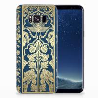 Samsung Galaxy S8 Plus | TPU Case | Beige Flowers