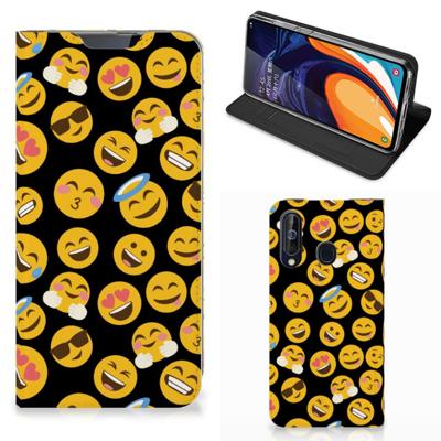 Samsung Galaxy A60 | Hoesje met Magneet | Emoji