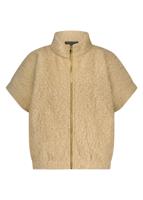 Tramontana Boucl? Short-sleeve Jacket Q03-18-802 Jackets 002801-camelmelange