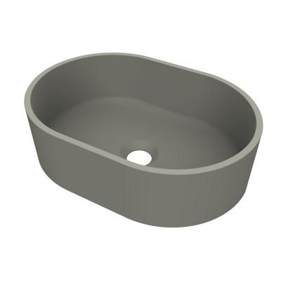 Arcqua Case Opbouw Waskom Ovaal 40x28 Mat Beton Arcqua