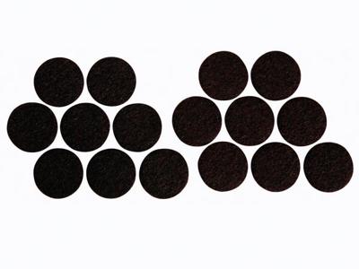Vilttape rond 25 mm 16 st. - Velleman