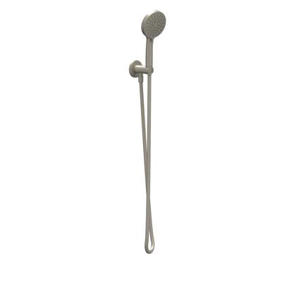 Handdoucheset IVY Set Bestaande Uit Doucheslang 150 cm, Wandhouder Met Uitlaat En Staafhanddouche Geborsteld Nickel PVD