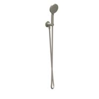 Handdoucheset IVY Set Bestaande Uit Doucheslang 150 cm, Wandhouder Met Uitlaat En Staafhanddouche Geborsteld Nickel PVD