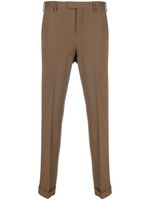 PT Torino pantalon de costume à coupe droite - Marron