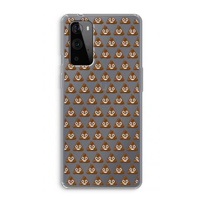Poop emoji: OnePlus 9 Pro Transparant Hoesje