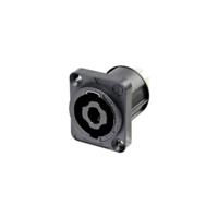 Neutrik NL4MPXX Luidsprekerconnector Flensbus, contacten recht Aantal polen: 4 Zwart 1 stuk(s)