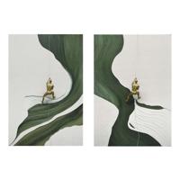 Canvas Home ESPRIT Hars Canvas 80 x 3,5 x 120 cm