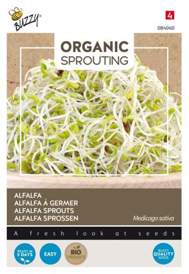 Bio knip en eet alfalfa - Buzzy