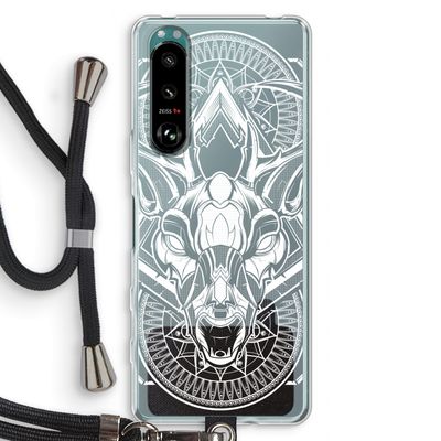 Oh Deer: Sony Xperia 5 III Transparant Hoesje met koord