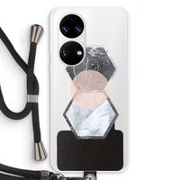 Creatieve toets: Huawei P50 Transparant Hoesje met koord