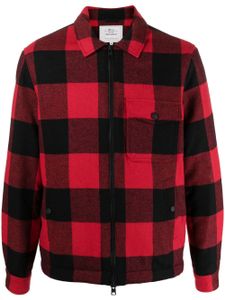 Woolrich surchemise à carreaux - Rouge