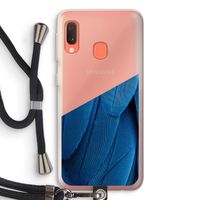 Pauw: Samsung Galaxy A20e Transparant Hoesje met koord