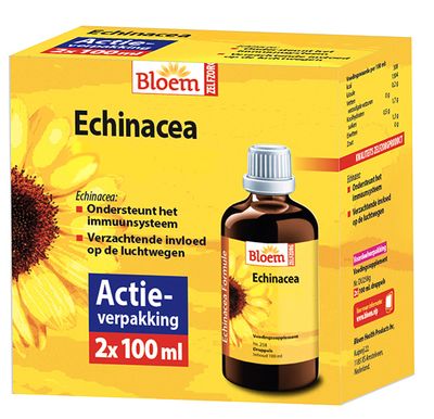 Bloem Echinacea Druppels Duopak