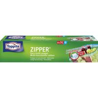 Toppits Zipper Multifunctionele Zakken 3L 8 Stuks Toppits Zipper Multifunctionele Zakken 3L 8 Stuks
