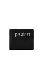 Philipp Plein portefeuille en cuir à logo - Noir - thumbnail