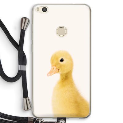 Duke: Huawei Ascend P8 Lite (2017) Transparant Hoesje met koord