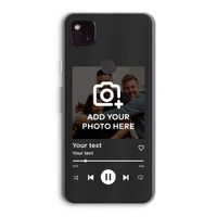 Music Player: Google Pixel 4a 5G Transparant Hoesje