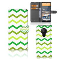 Nokia 5.3 | Telefoon Hoesje | Zigzag Groen