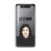 Let It Snow: Samsung Galaxy A80 Transparant Hoesje Let It Snow: Samsung Galaxy A80 Transparant Hoesje