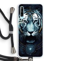 Darkness Tiger: Huawei P Smart Pro Transparant Hoesje met koord