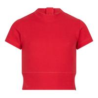 T-shirt Cropped Poppy Red