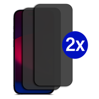 Double Pack - Screenprotector geschikt voor iPhone 11 Pro Max - Privacy - Tempered Glass - Beschermglas - Glas - 2x Screenprotector - Privacy screenprotector - thumbnail