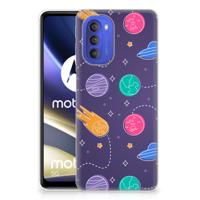 Motorola Moto G51 5G | Sillicone Back Cover | Space