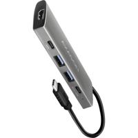 AXAGON USB-C (USB 3.2 Gen 2) multiport hub Zwart