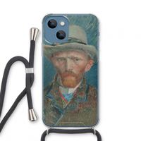 Van Gogh: iPhone 13 mini Transparant Hoesje met koord