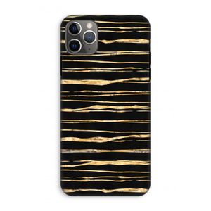 Gouden strepen: iPhone 11 Pro Max Tough Case