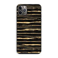 Gouden strepen: iPhone 11 Pro Max Tough Case