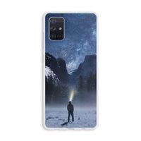 Wanderlust: Galaxy A71 Transparant Hoesje