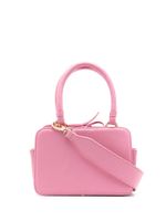 Sarah Chofakian sac à bandoulière en cuir à poches multiples - Rose