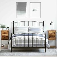 Nachtkastje 2 pcs Oud hout 32 x 42 x 70 cm Bewerkt hout