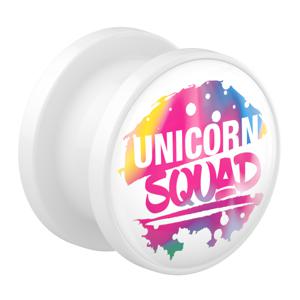 Tunnel met Magical Unicorn Thought Acryl Tunnels & Plugs