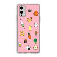 Happy bento friends: OnePlus 9 Transparant Hoesje