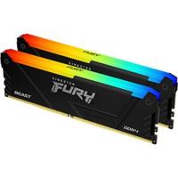 Kingston Technology FURY Beast RGB geheugenmodule 64 GB 2 x 32 GB DDR4 3600 MHz