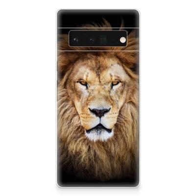 Google Pixel 6 Pro | TPU Hoesje | Leeuw
