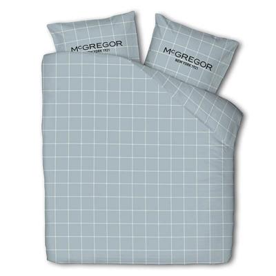 Dekbedovertrek McGregor Katoen Flanel Coastal Blues Ruiten 200x200 Cm Verwarmend McGregor - Dekbed-Discounter.nl