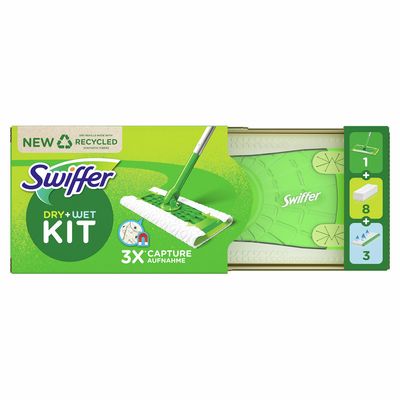 Swiffer sweeper starterskit incl. navullingen 8+3 stuks