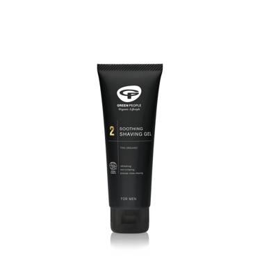 Men shaving gel soothing