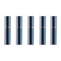 5 stuks portable mini hervulbare glas parfum fijne mist verstuivers met metallic exterieur 5ml (blauw) 5 stuks portable mini hervulbare glas parfum fijne mist verstuivers met metallic exterieur 5ml (blauw)