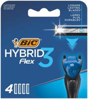 BIC Flex 3 hybrid shaver cartridges bl 4 (4 st) - thumbnail