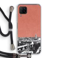 Marrakech Skyline : Huawei P40 Lite Transparant Hoesje met koord